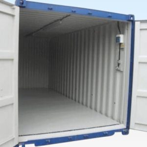 20 Fuß x 8 Fuß Lagercontainer mit Flachboden und Auffangwanne