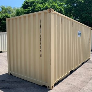 20 Fuß x 8 Fuß x 8,5 Fuß Versand-/Lagercontainer – Neu – Wind- & Wasserdicht