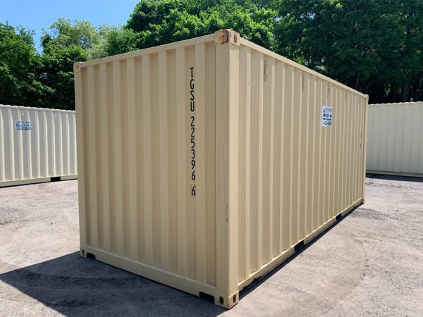 20 Fuß x 8 Fuß x 8,5 Fuß Versand-/Lagercontainer – Neu – Wind- & Wasserdicht