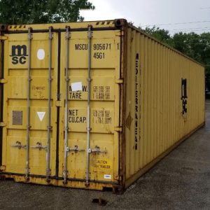 40 Fuß High Cube Seecontainer – Gebraucht, Wind- und Wasserdicht
