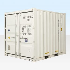 10 Fuß Seecontainer – One Trip – Weiß