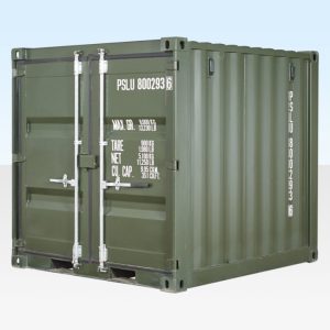 10 Fuß Seecontainer – One Trip – RAL 9003 (Weiß)