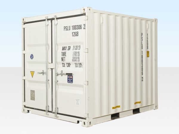 10 Fuß x 8 Fuß Versandcontainer – Grün – Wind- & wasserdicht – Neu oder gebraucht