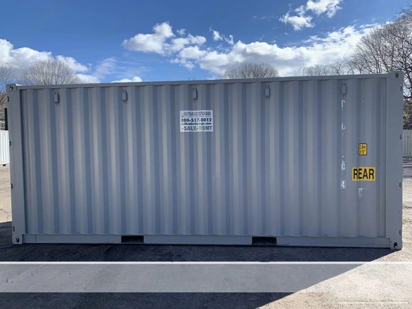 20 Fuß x 8 Fuß x 8,5 Fuß Lagercontainer – Neu – Doppeltür – Grau | Versandcontainer mit Türen an beiden Enden - Image 2