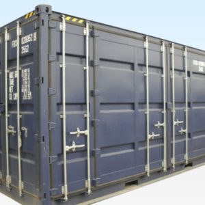 20 Fuß High Cube Seecontainer – 2,90 m hoch – Neu – Für IBC-Lagerung – Mit Seiten- & Stirntür – Corten-Stahl
