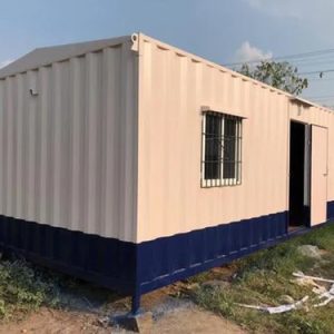 20 Fuß × 8 Fuß Stahl-Kantinen-/Lagercontainer – Vandalismussicher & Kombilösung