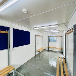 20 Fuß × 8 Fuß Stahl-Trocknungsraum-Container – Vandalismussicher & Stapelbar