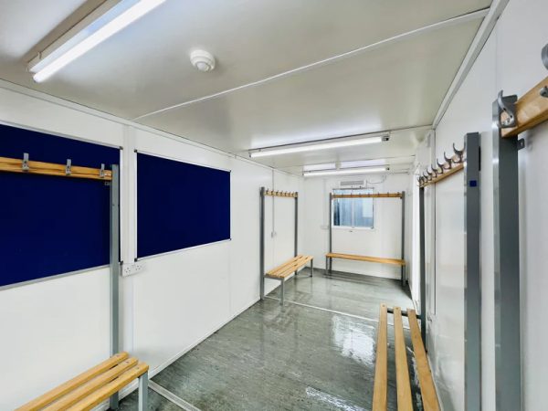 20 Fuß × 8 Fuß Stahl-Trocknungsraum-Container – Vandalismussicher & Stapelbar