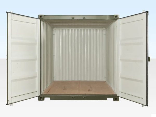 10-Fuß Versandcontainer (neu, One Trip) – Grün (RAL 6007), ISO-zertifiziert - Image 2