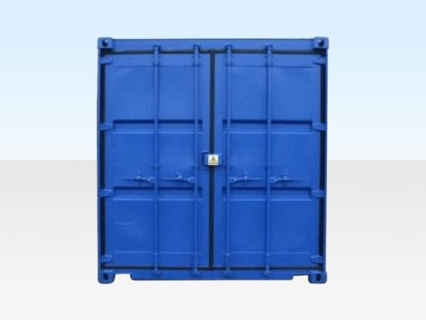 10 Fuß x 8 Fuß Gefahrstoffcontainer mit erhöhter Auffangwanne – Neu (nur einmal für den Seetransport genutzt) – ISO-konform - Image 2