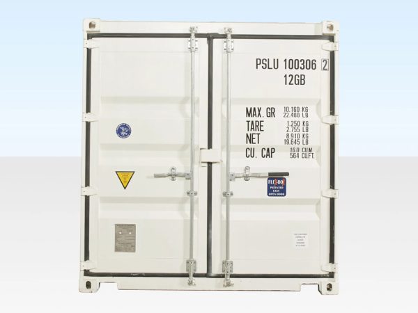 10 Fuß x 8 Fuß Versandcontainer – Grün – Wind- & wasserdicht – Neu oder gebraucht - Image 2