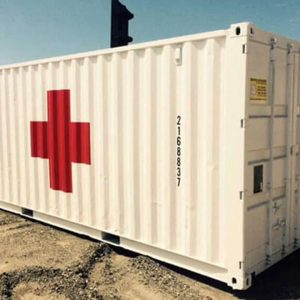 Mobiler Erste-Hilfe-Raum – Voll ausgestatteter 20 Fuß oder 40 Fuß Container