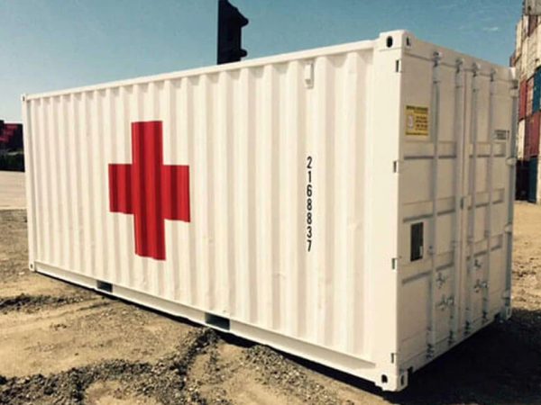 Mobiler Erste-Hilfe-Raum – Voll ausgestatteter 20 Fuß oder 40 Fuß Container