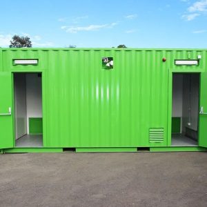 Schaltanlagencontainer aus Seecontainer – Temperaturkontrollierte Technikräume