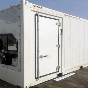 20-Fuß Dual-Temperatur Kühlcontainer ISO – Gefrier- und Kühlabteil mit beweglicher Trennwand