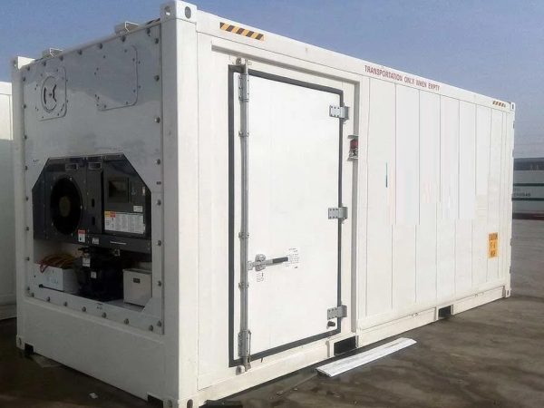 20-Fuß Dual-Temperatur Kühlcontainer ISO – Gefrier- und Kühlabteil mit beweglicher Trennwand