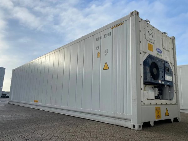 40-Fuß High Cube Kühlcontainer – ISO-zertifiziert, für Kühlung und Gefrierung von Lebensmitteln