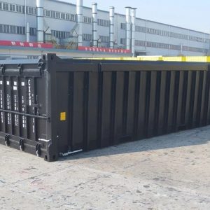 Open-Top Seecontainer mit halber Höhe – für Schüttguttransporte