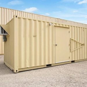 20 Fuß klimatisierter Lagercontainer – temperaturgeregelter Container mit Heizung & Klimaanlage