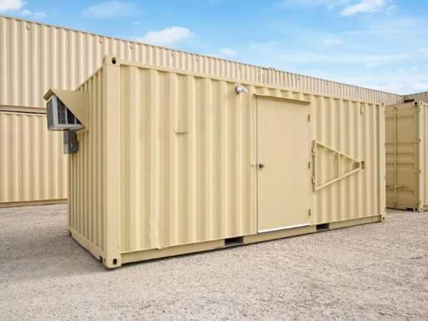 20 Fuß klimatisierter Lagercontainer – temperaturgeregelter Container mit Heizung & Klimaanlage
