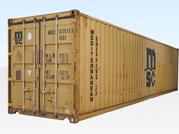 40′ x 8′ gebrauchter High Cube Container – Wind- und wasserdicht – Corten-Stahl – 2,9 m hoch - Image 2