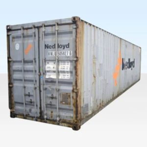 40′ x 8′ gebrauchter Seecontainer – Wind- & wasserdicht – Cortenstahl – Cargo-Worthy