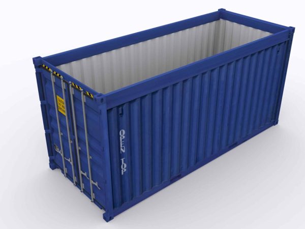 40 Fuß  Open-Top-Container – Neu oder gebraucht – mit Planendach