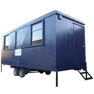 12 Fuß × 7 Fuß 6 Zoll Mobile Kantine – Abschleppbare Anti-Vandal-Einheit