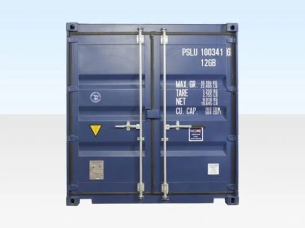 10 Fuß x 8 Fuß Versandcontainer – Neu (nur einmal für den Seetransport genutzt) – Blau – ISO-zertifiziert - Image 4