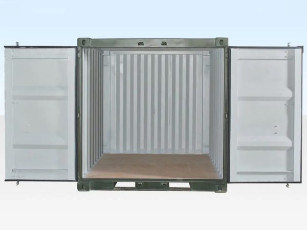 8 Fuß Seecontainer – Neu – Grün – One Trip – ISO-zertifiziert - Image 3