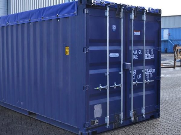 20 Fuß hoher, oben offener Würfelcontainer