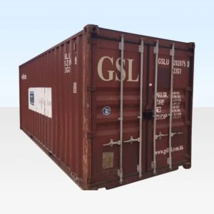 20 Fuß x 8 Fuß gebrauchter Seecontainer – Cargo-worthy Dry Van