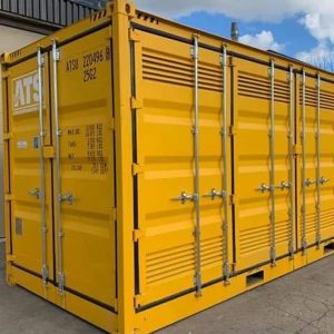 30 Fuß x 8 Fuß gelber Lagercontainer – One Trip, gekürzt