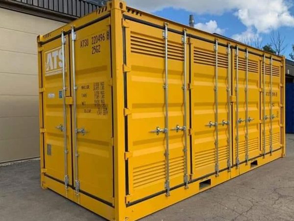 30 Fuß x 8 Fuß gelber Lagercontainer – One Trip, gekürzt