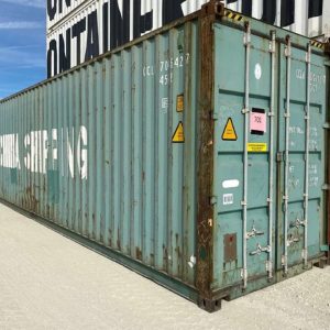 40 Fuß High Cube Versandcontainer – Wind- & Wasserdicht