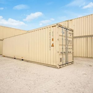 40 Fuß High Cube Stahlcontainer – Einwegcontainer mit Doppeltüren