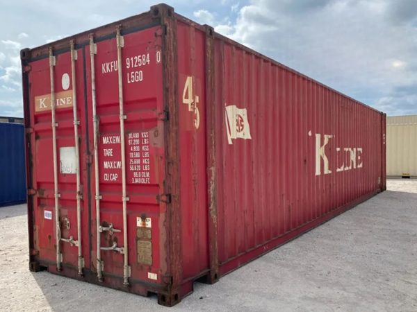 45 Fuß High Cube Container – Wind- & wasserdicht (gebraucht)