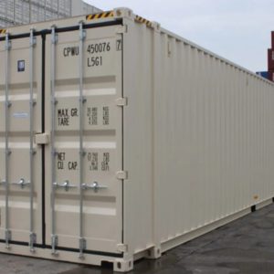 45 Fuß High Cube Container – Einwegcontainer (neuwertig)
