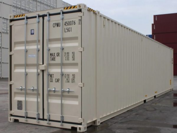45 Fuß High Cube Container – Einwegcontainer (neuwertig)