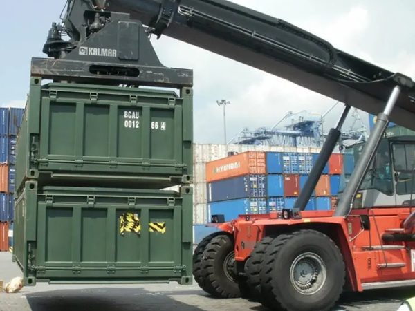Open-Top Seecontainer mit halber Höhe – für Schüttguttransporte - Image 2