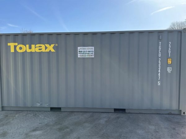 20 Fuß x 8 Fuß x 8,5 Fuß Versand-/Lagercontainer – Neu – Wind- & Wasserdicht – Grau - Image 4