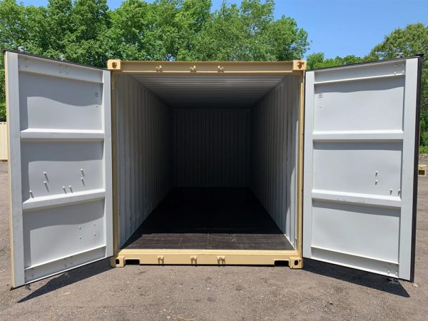 20 Fuß x 8 Fuß x 8,5 Fuß Versand-/Lagercontainer – Neu – Wind- & Wasserdicht - Image 4