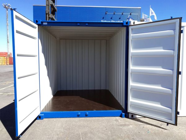 10-Fuß Lagercontainer (gebraucht) – Wind- und wasserdicht, Stahl, ISO-zertifiziert - Image 4