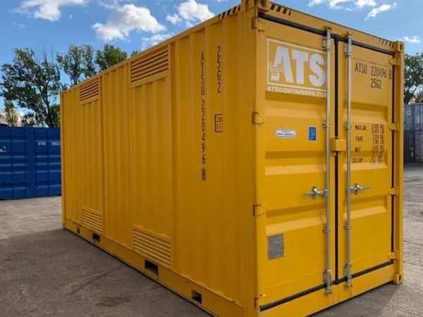 30 Fuß x 8 Fuß gelber Lagercontainer – One Trip, gekürzt - Image 2