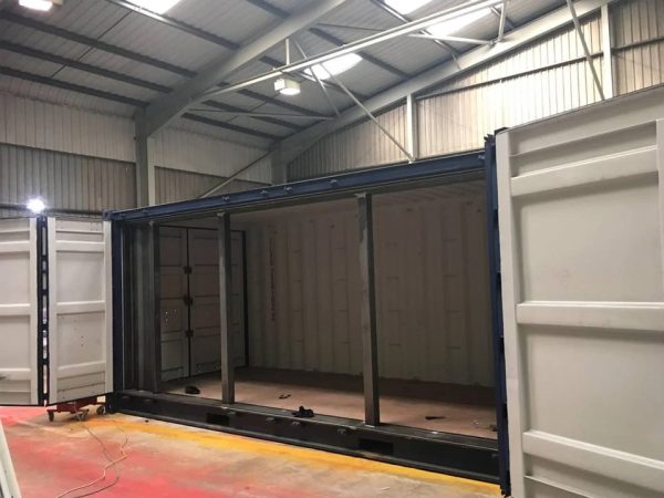 20 Fuß Gebrauchtcontainer mit seitlichem Zugang – Wind- und Wasserdicht - Image 2