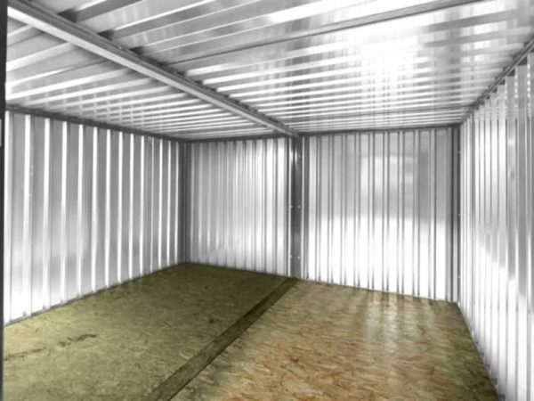 3 m x 4,2 m Seitlich verbundene Flat-Pack-Container (verzinkt) - Image 3