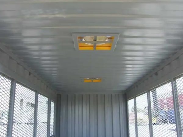 Gasflaschenlager Container – 20 Fuß Offener Lagercontainer mit Belüftung - Image 2