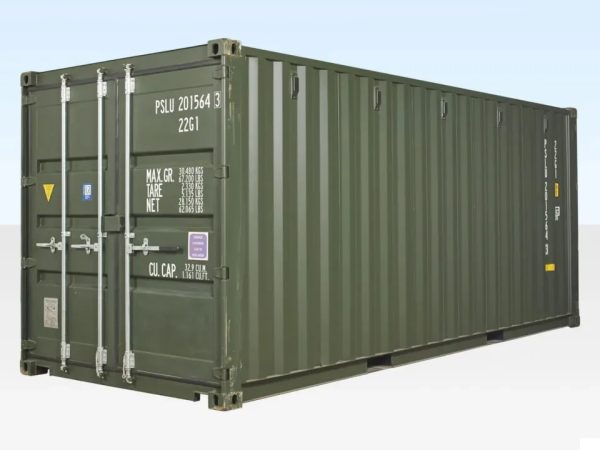 20 Fuß x 8 Fuß Tunnelcontainer (Doppeltüren) – One Trip - Image 3