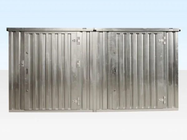 3 m x 4,2 m Seitlich verbundene Flat-Pack-Container (verzinkt) - Image 4