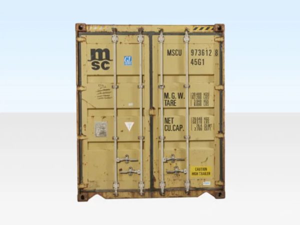 40′ x 8′ gebrauchter High Cube Container – Wind- und wasserdicht – Corten-Stahl – 2,9 m hoch - Image 4